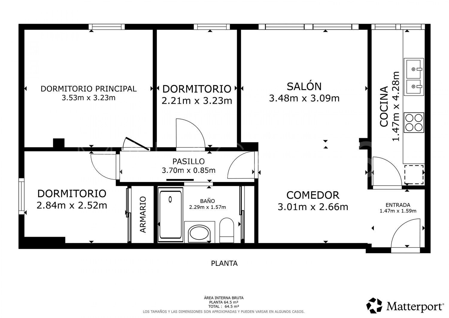 Piso a la venta in Malaga - Cruz de Humilladero