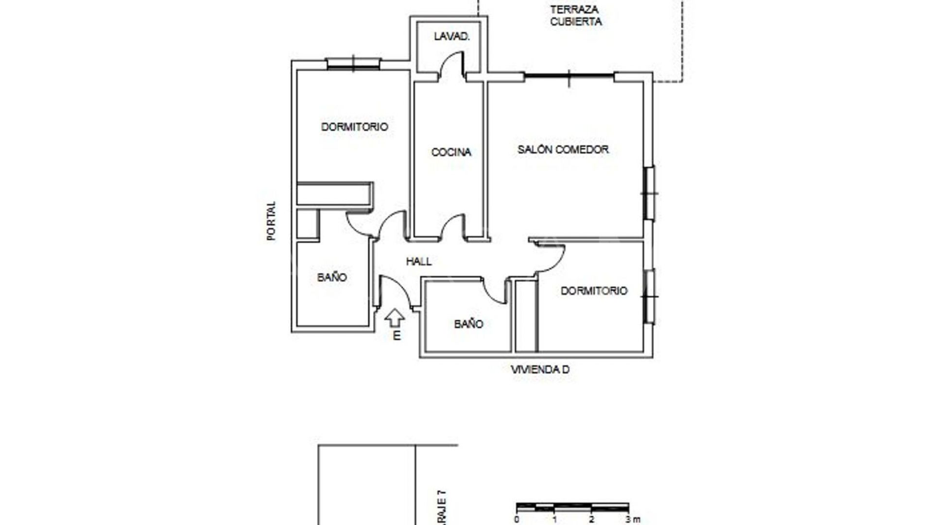 For sale flat in La Carolina