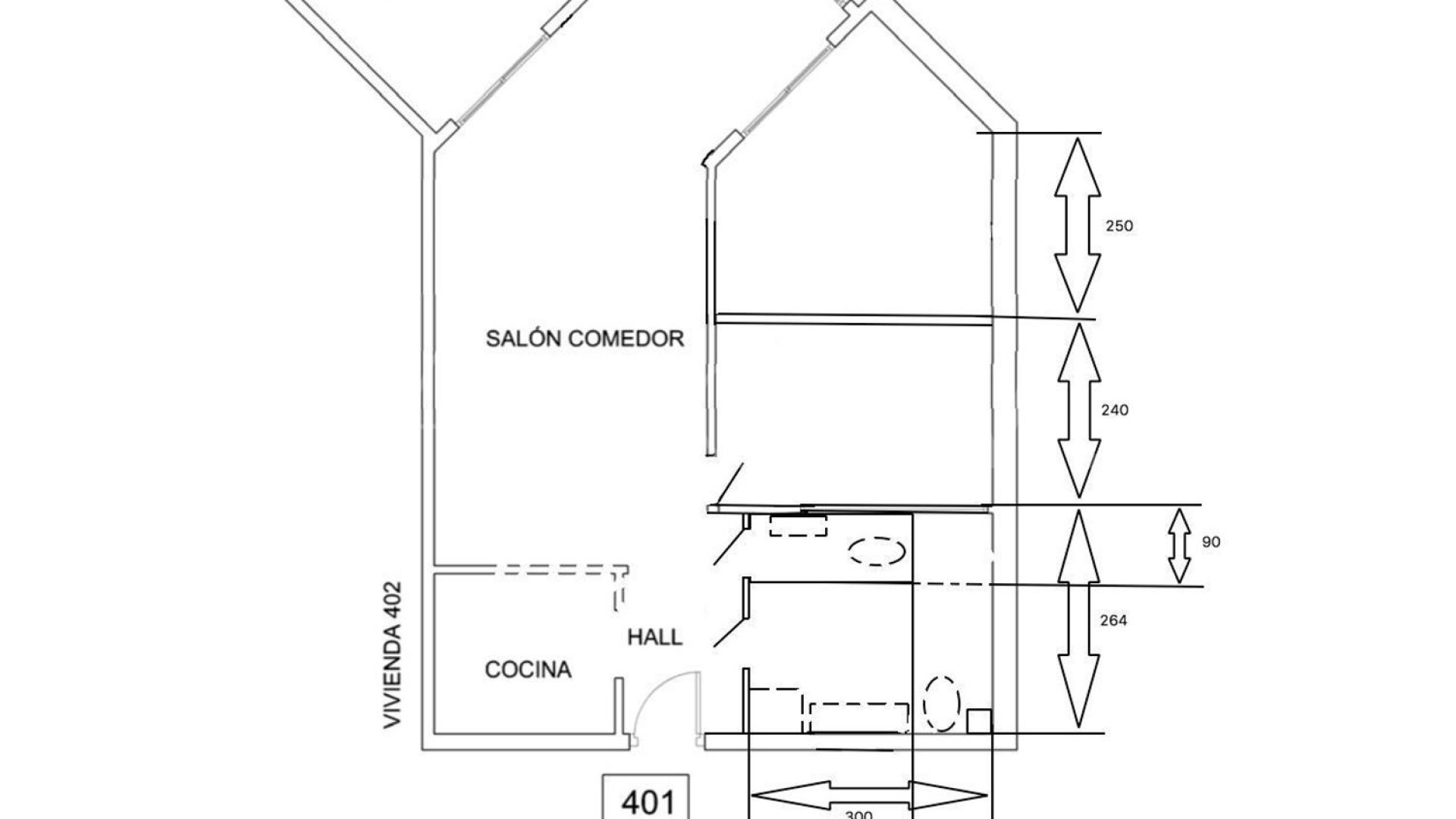 Flat for sale in Playa Bajadilla - Puertos