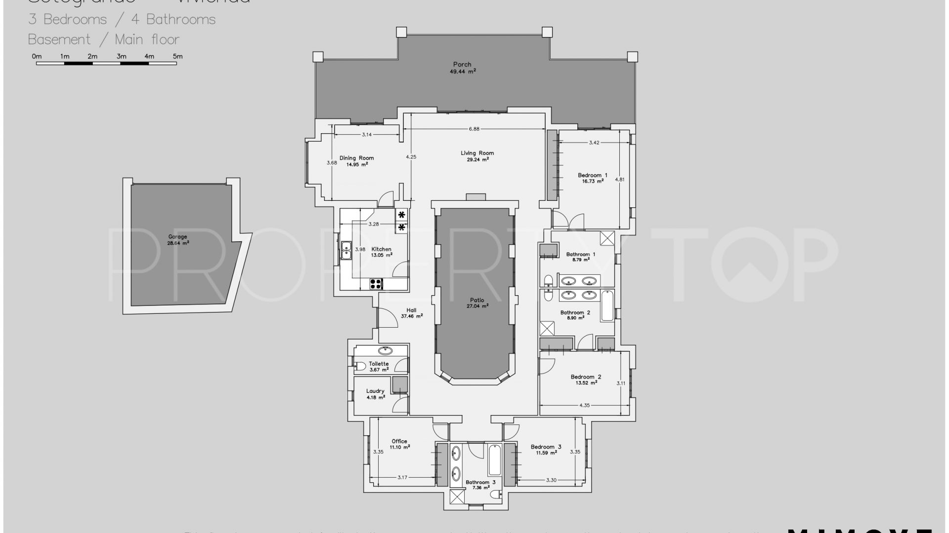 Zona F 4 bedrooms villa for sale