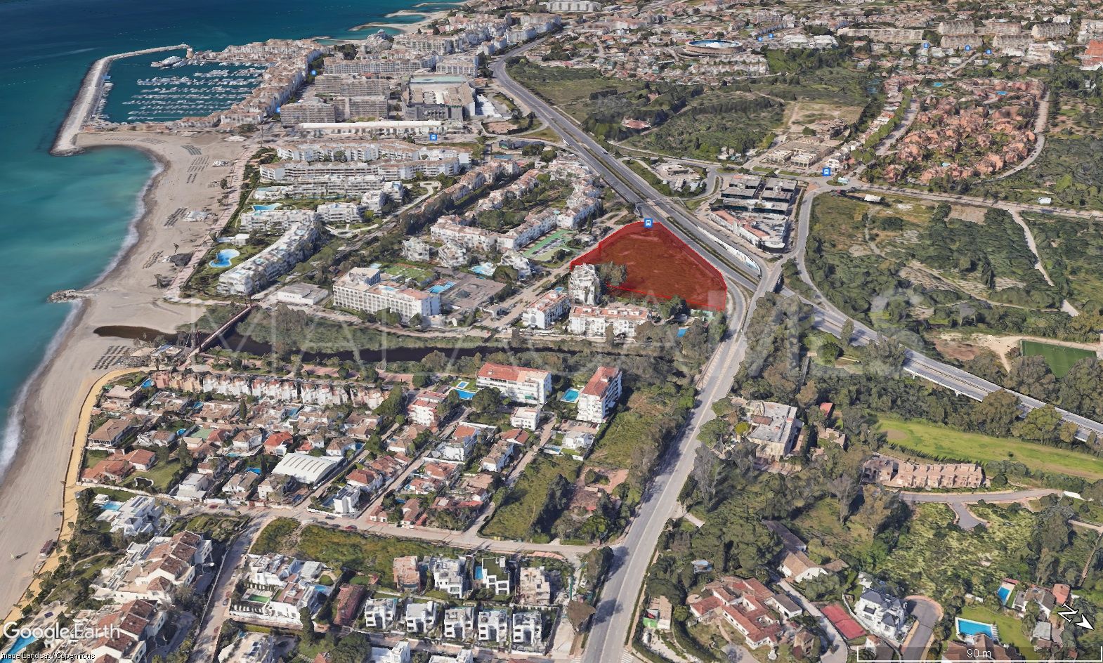 Terrain for sale in Marbella - Puerto Banus