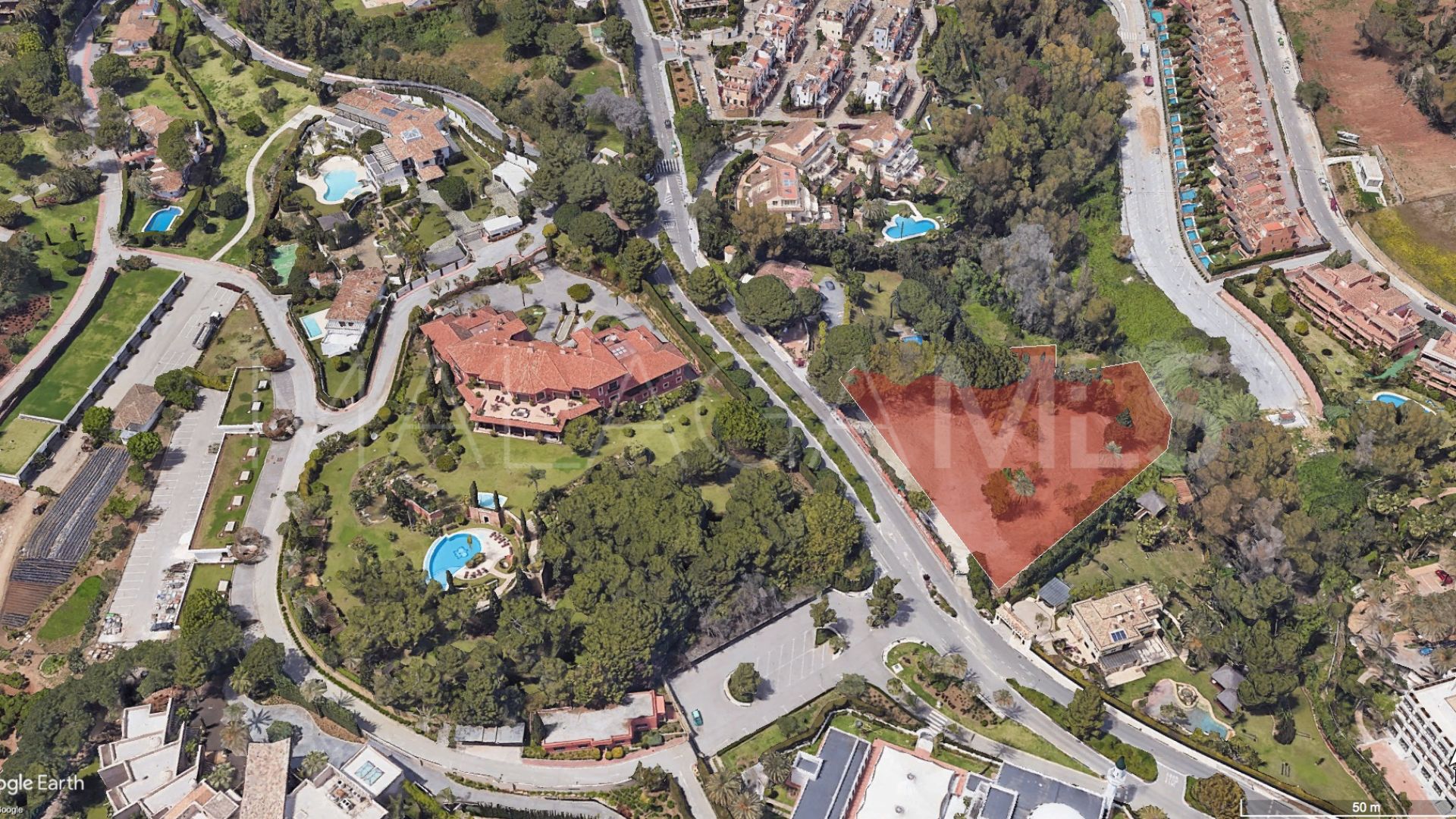 Grundstück for sale in Las Lomas del Marbella Club