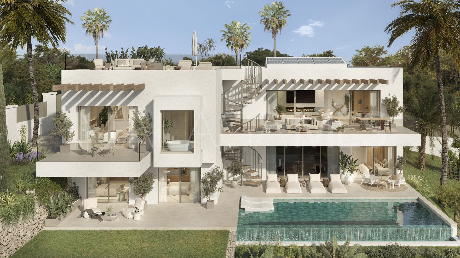 Villa for sale in Paraiso Alto