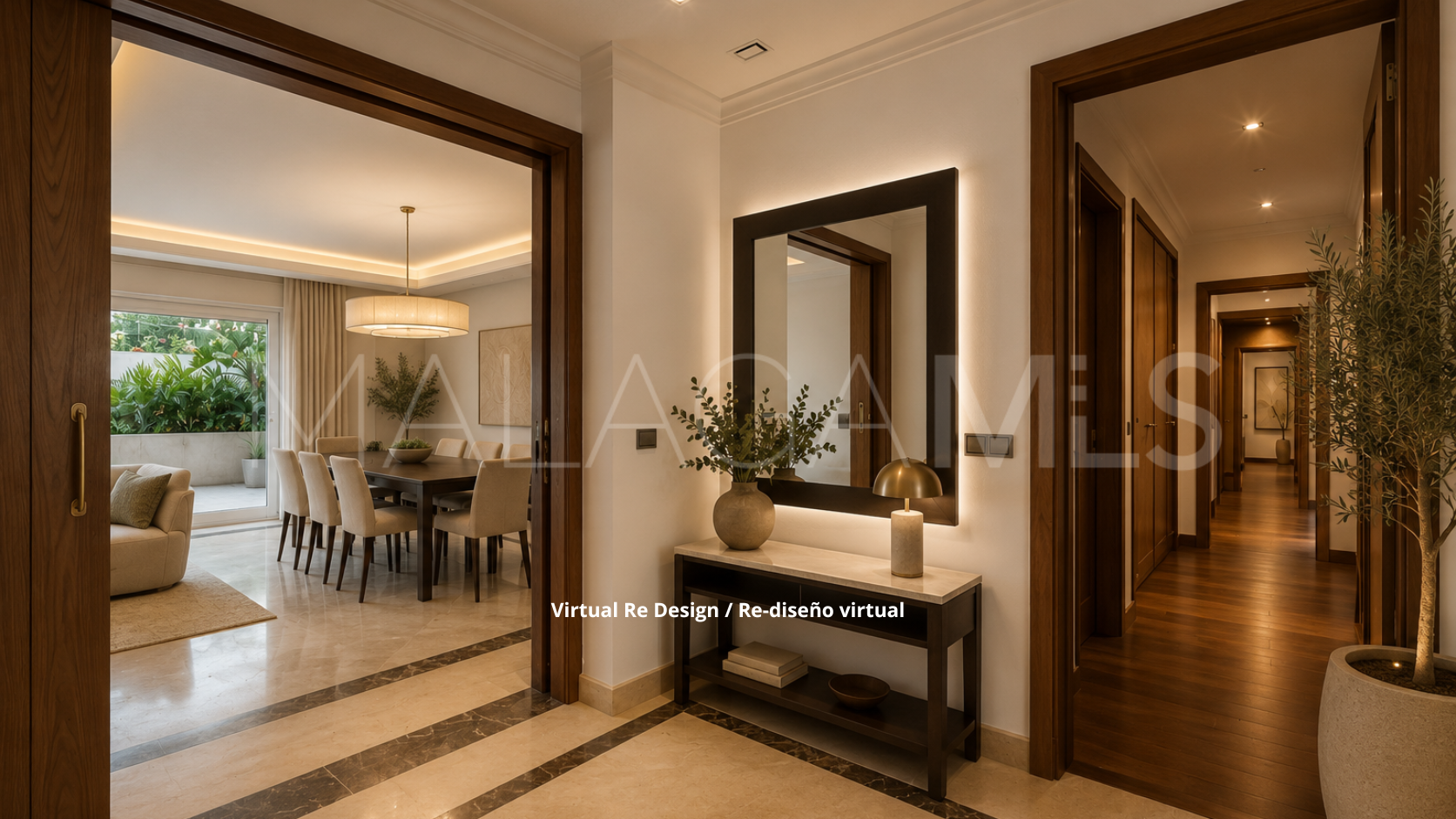 For sale ground floor apartment in El Embrujo Banús with 3 bedrooms