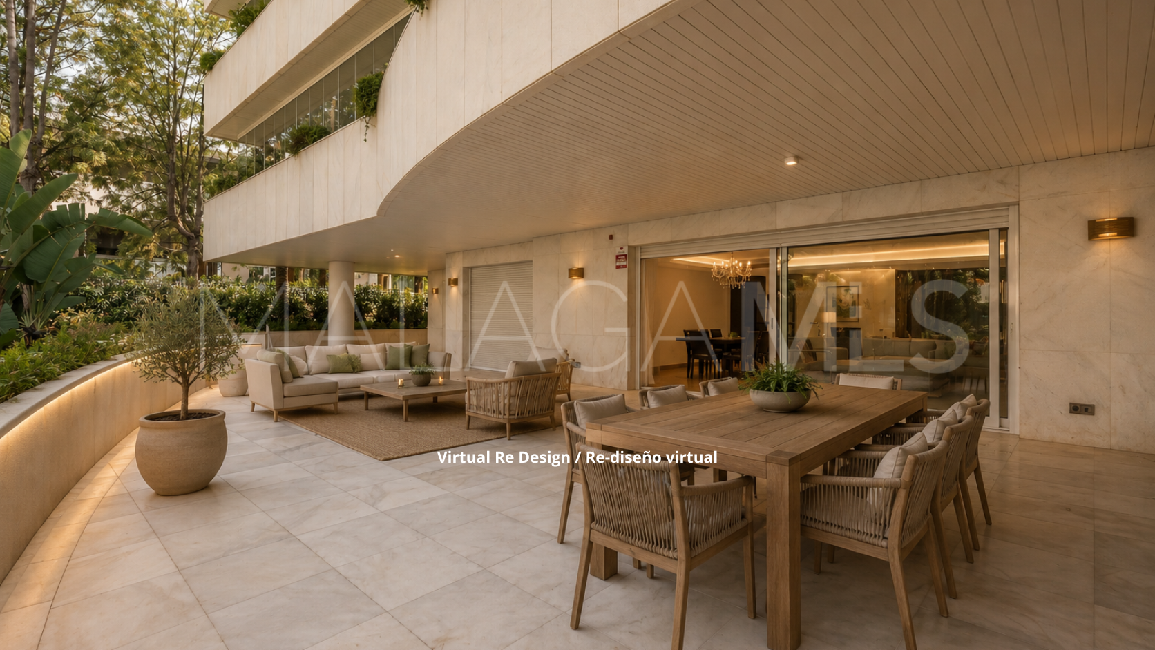 For sale ground floor apartment in El Embrujo Banús with 3 bedrooms