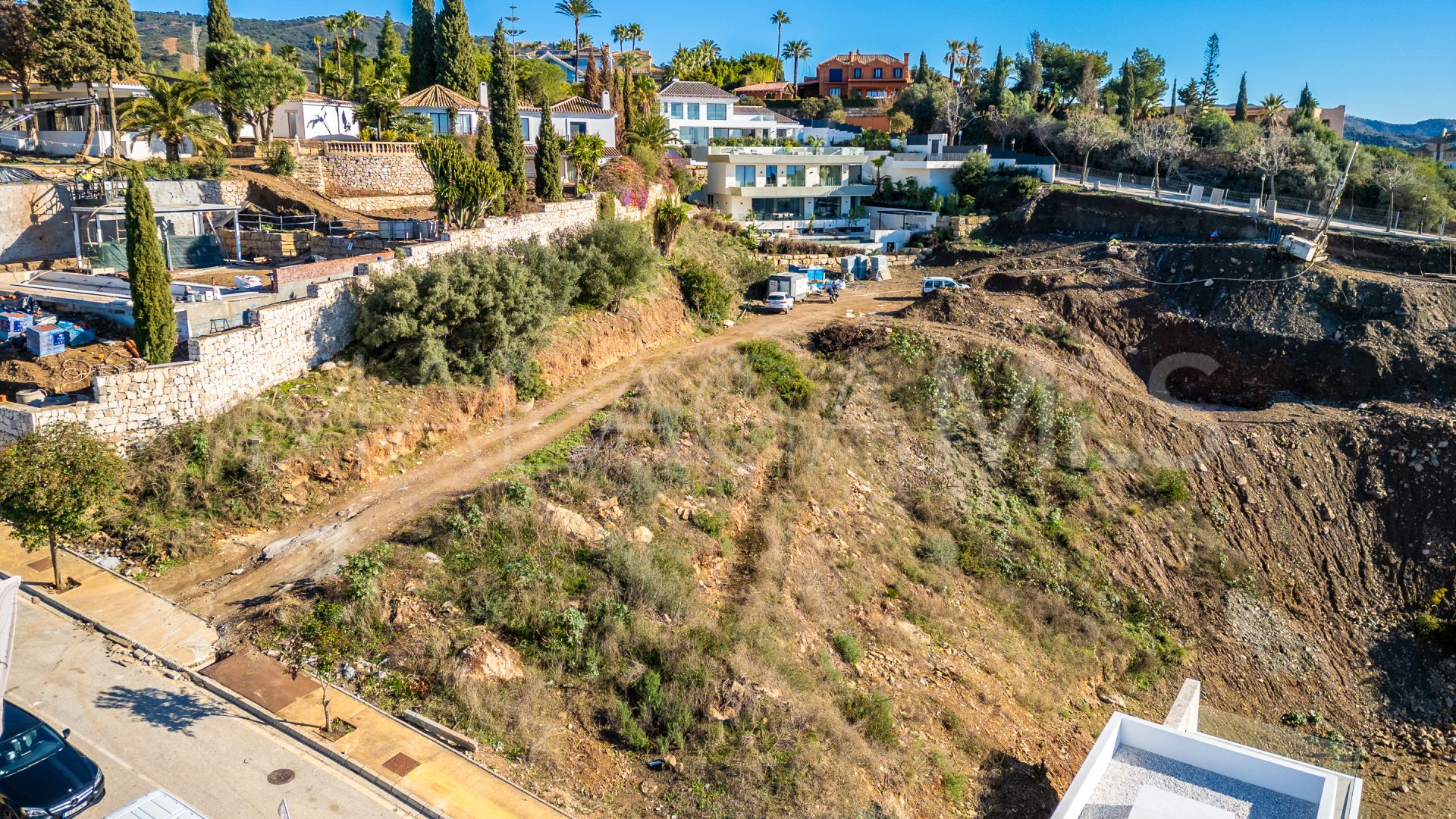 Tomt for sale in Elviria