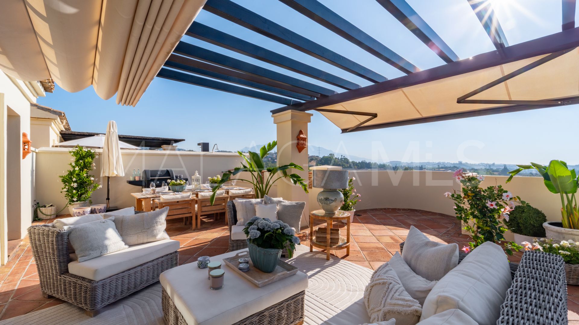 Zweistöckiges penthouse for sale in Los Capanes del Golf