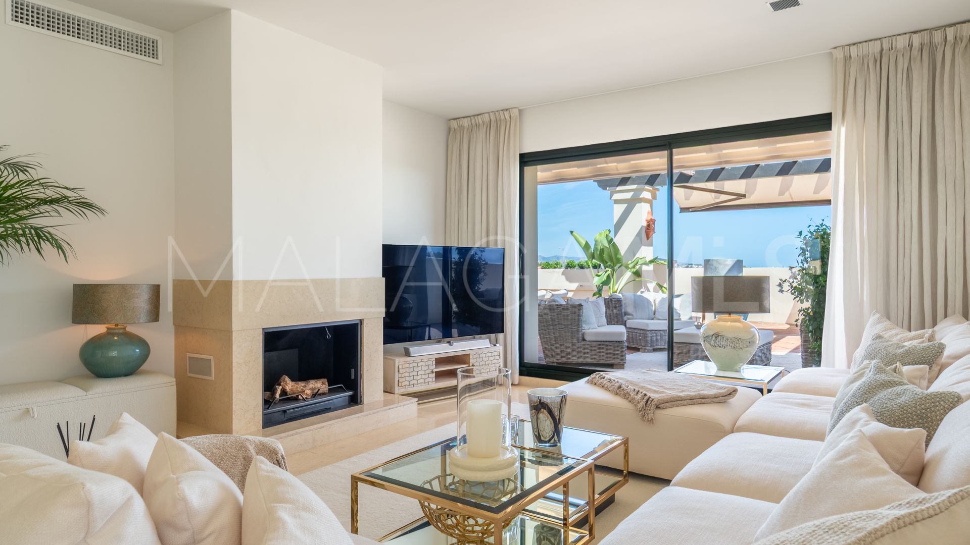 Zweistöckiges penthouse for sale in Los Capanes del Golf