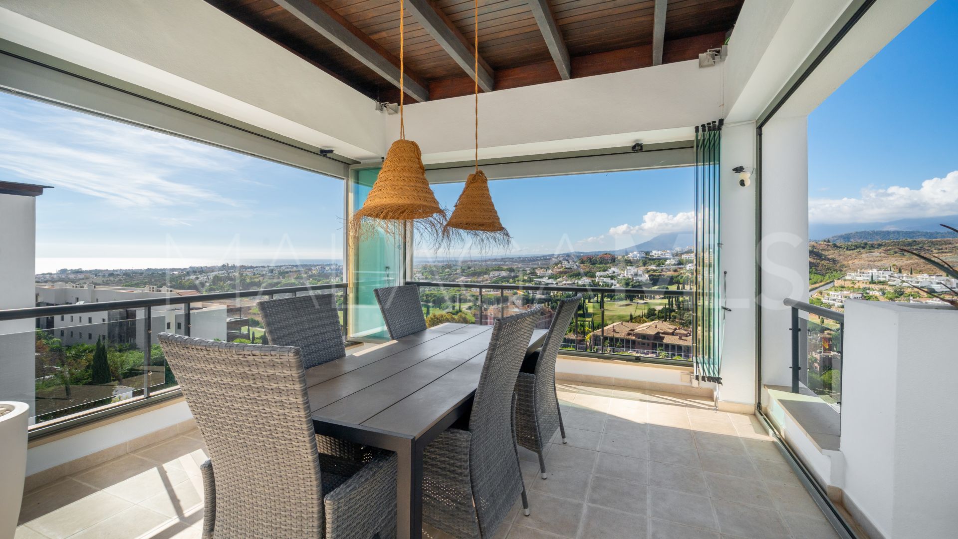 Buy penthouse with 2 bedrooms in Los Flamingos