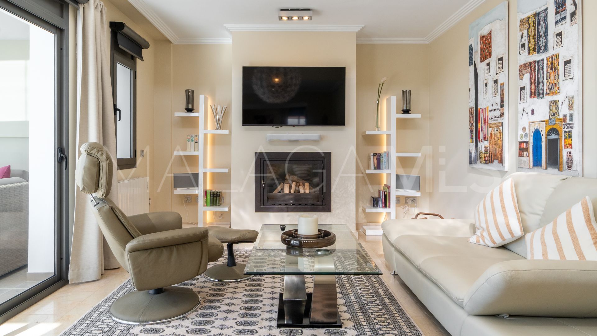 Buy penthouse with 2 bedrooms in Los Flamingos