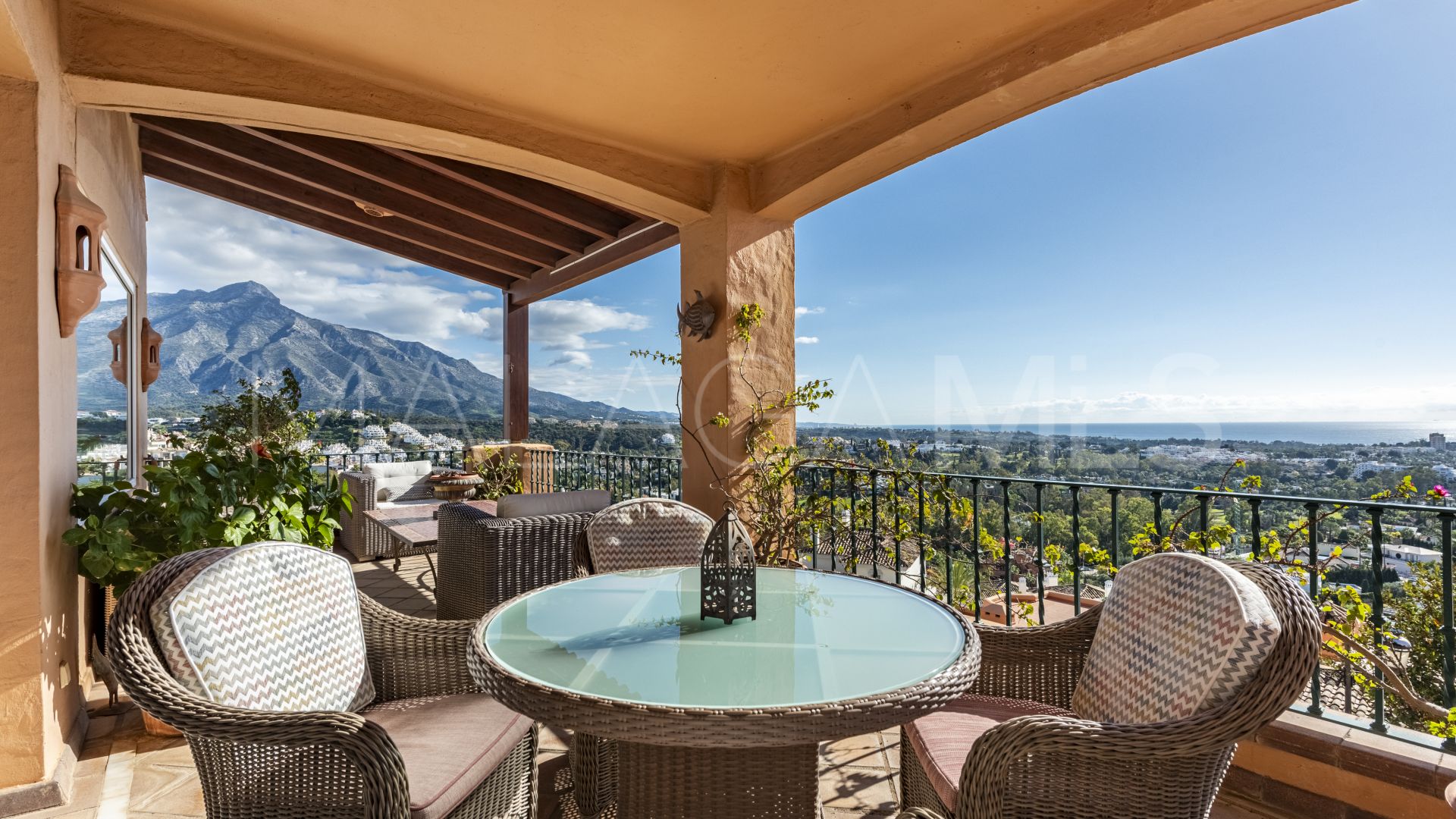 4 bedrooms Les Belvederes duplex penthouse for sale