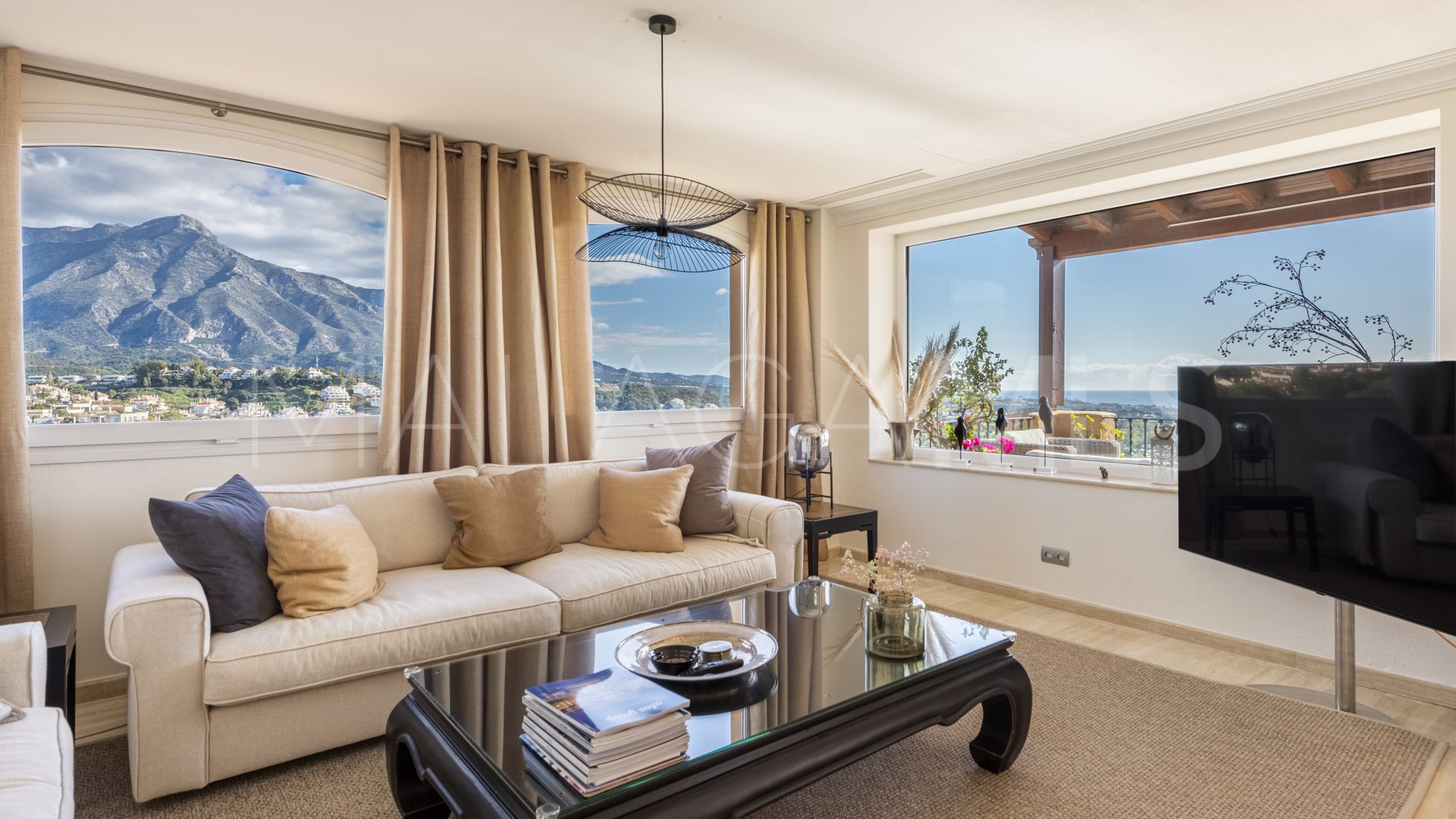 4 bedrooms Les Belvederes duplex penthouse for sale
