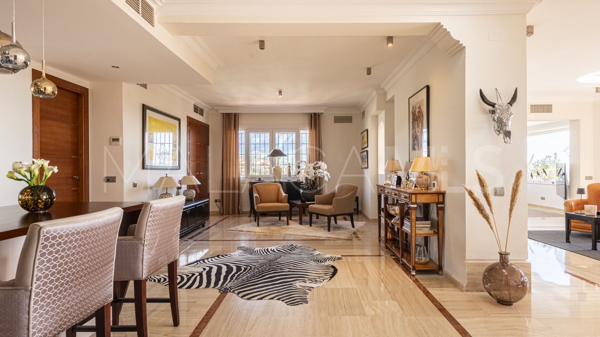 4 bedrooms Les Belvederes duplex penthouse for sale