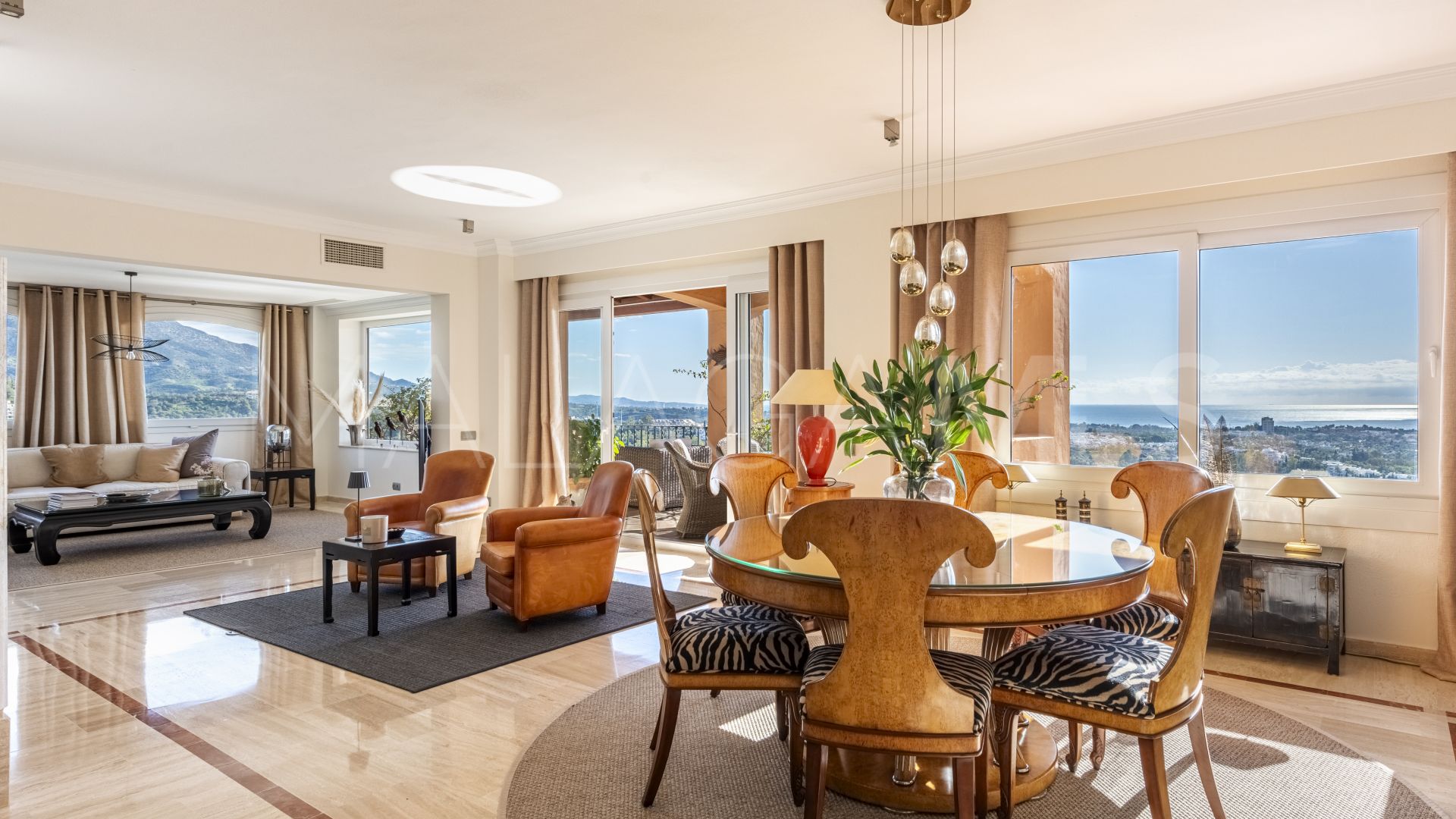4 bedrooms Les Belvederes duplex penthouse for sale