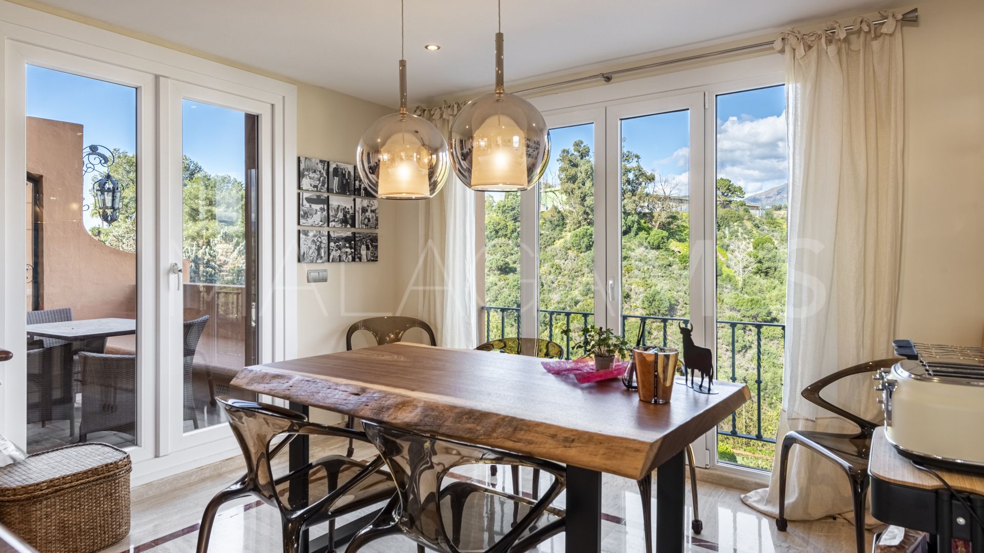 4 bedrooms Les Belvederes duplex penthouse for sale