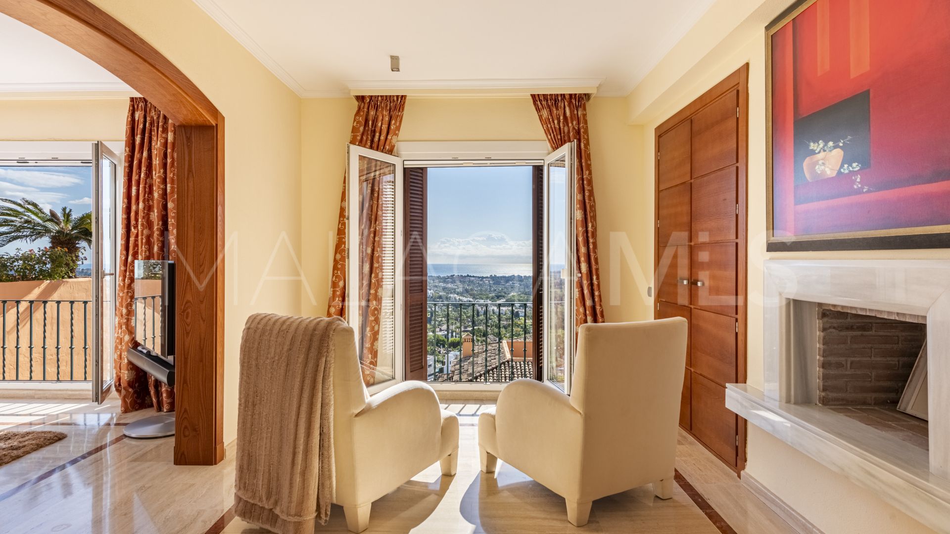 4 bedrooms Les Belvederes duplex penthouse for sale