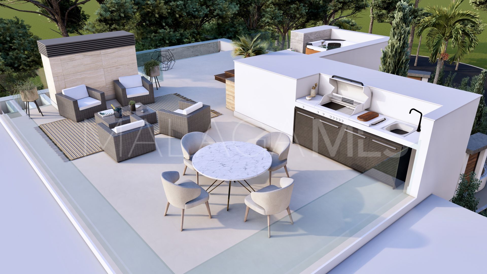 Parcela a la venta in Marbella Country Club