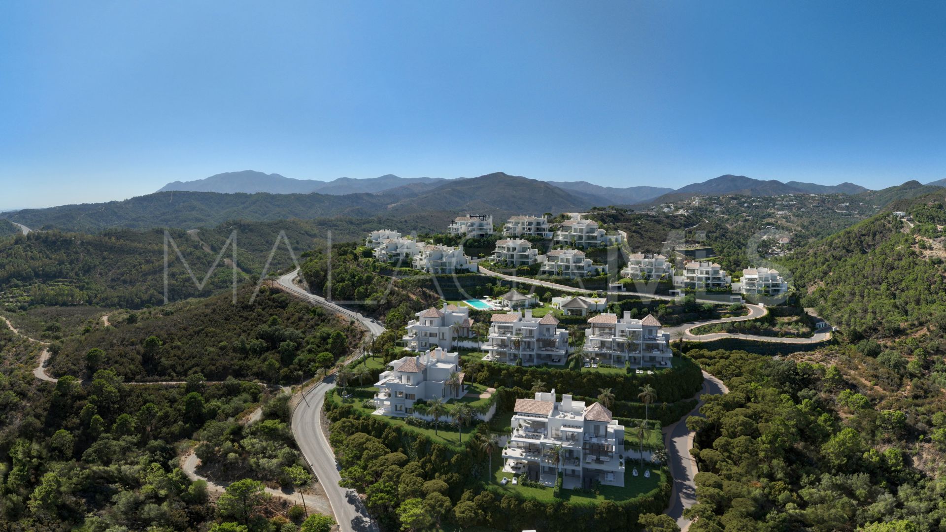 Zweistöckiges penthouse for sale in Marbella Club Hills
