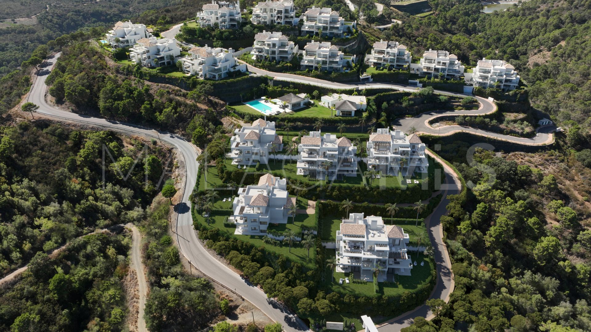 Zweistöckiges penthouse for sale in Marbella Club Hills