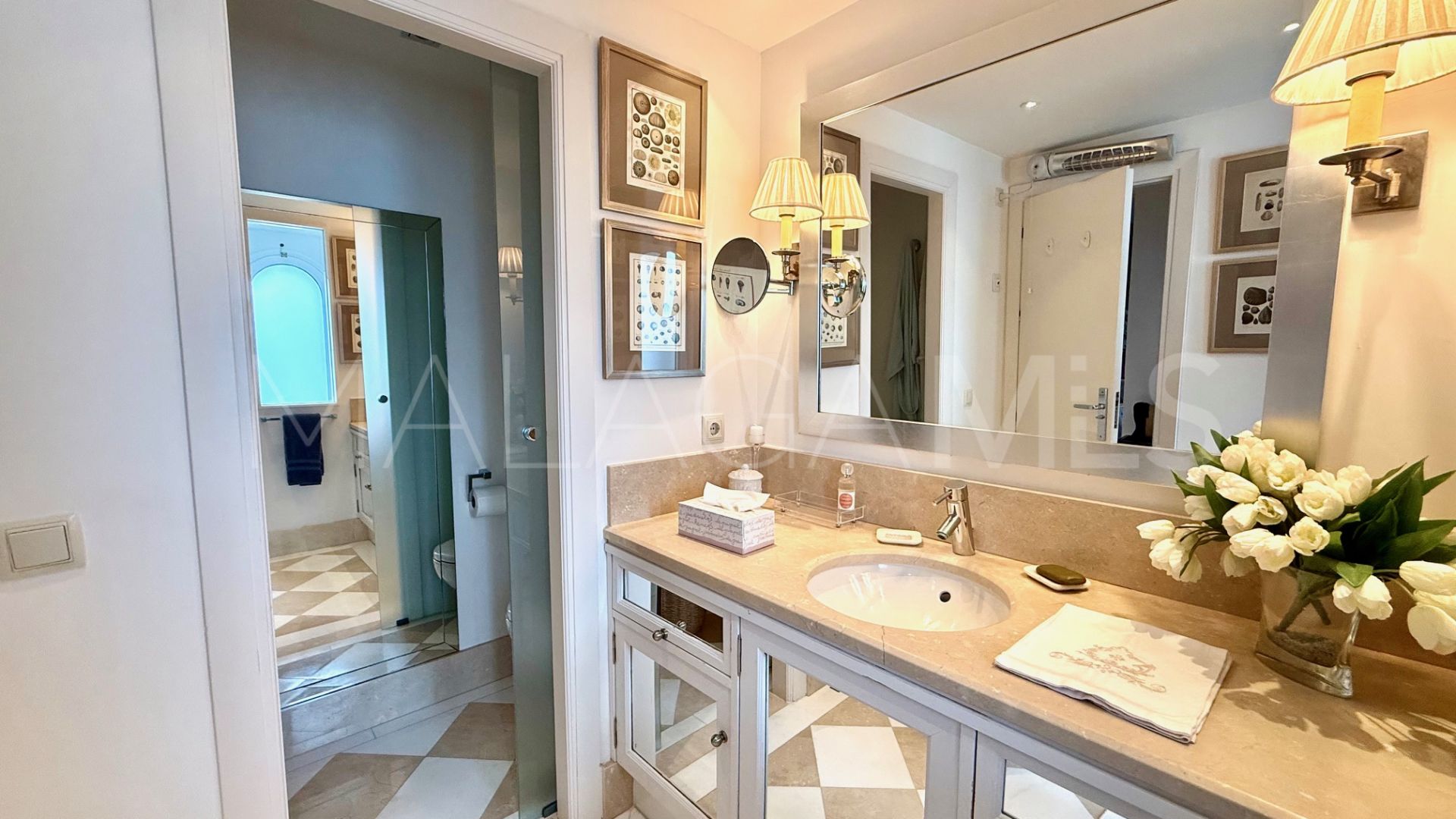 Duplex penthouse in Alcazaba Beach for sale