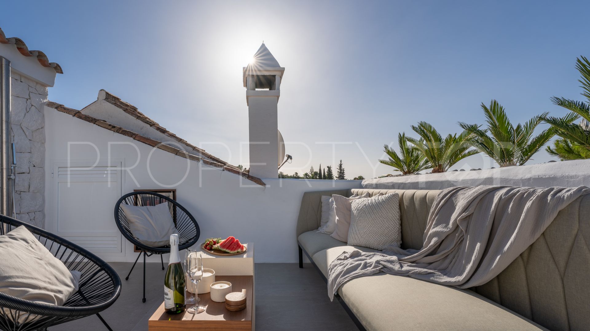 For sale Marbella Golden Mile duplex penthouse with 3 bedrooms