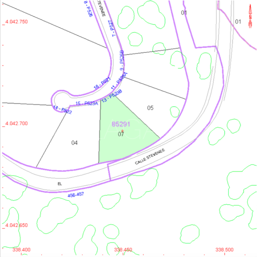 Terrain for sale in El Rosario