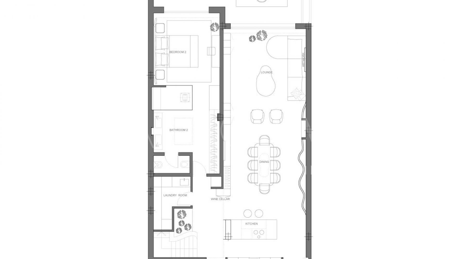 Zweistöckiges penthouse for sale in La Morera
