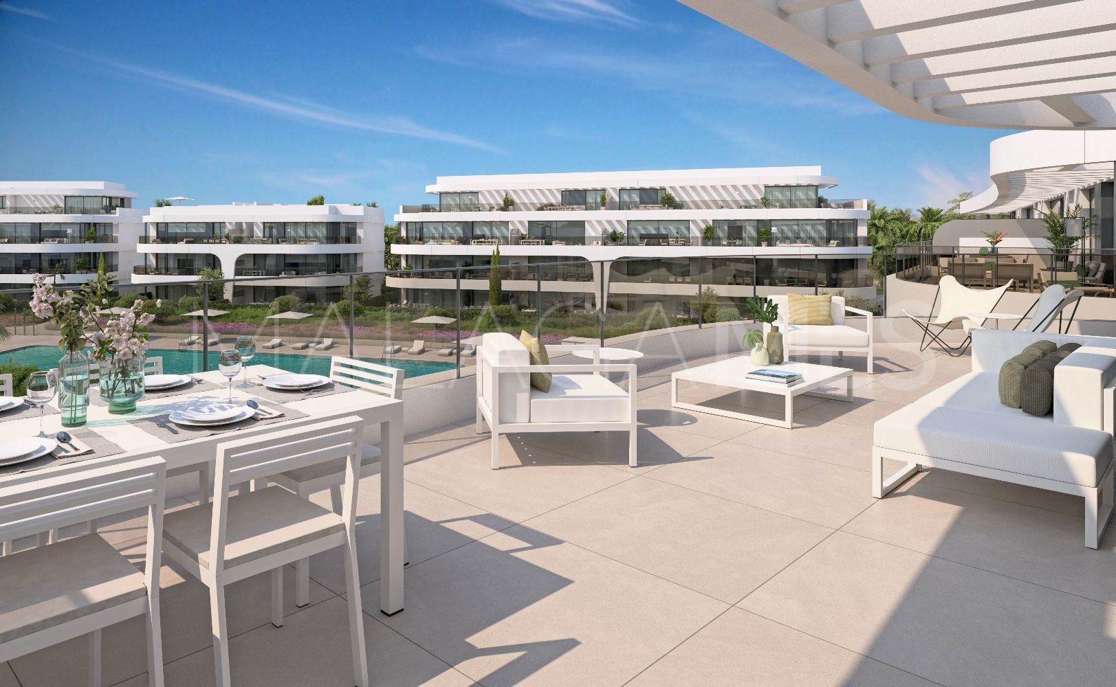 Appartement terrasse for sale in Atalaya Golf