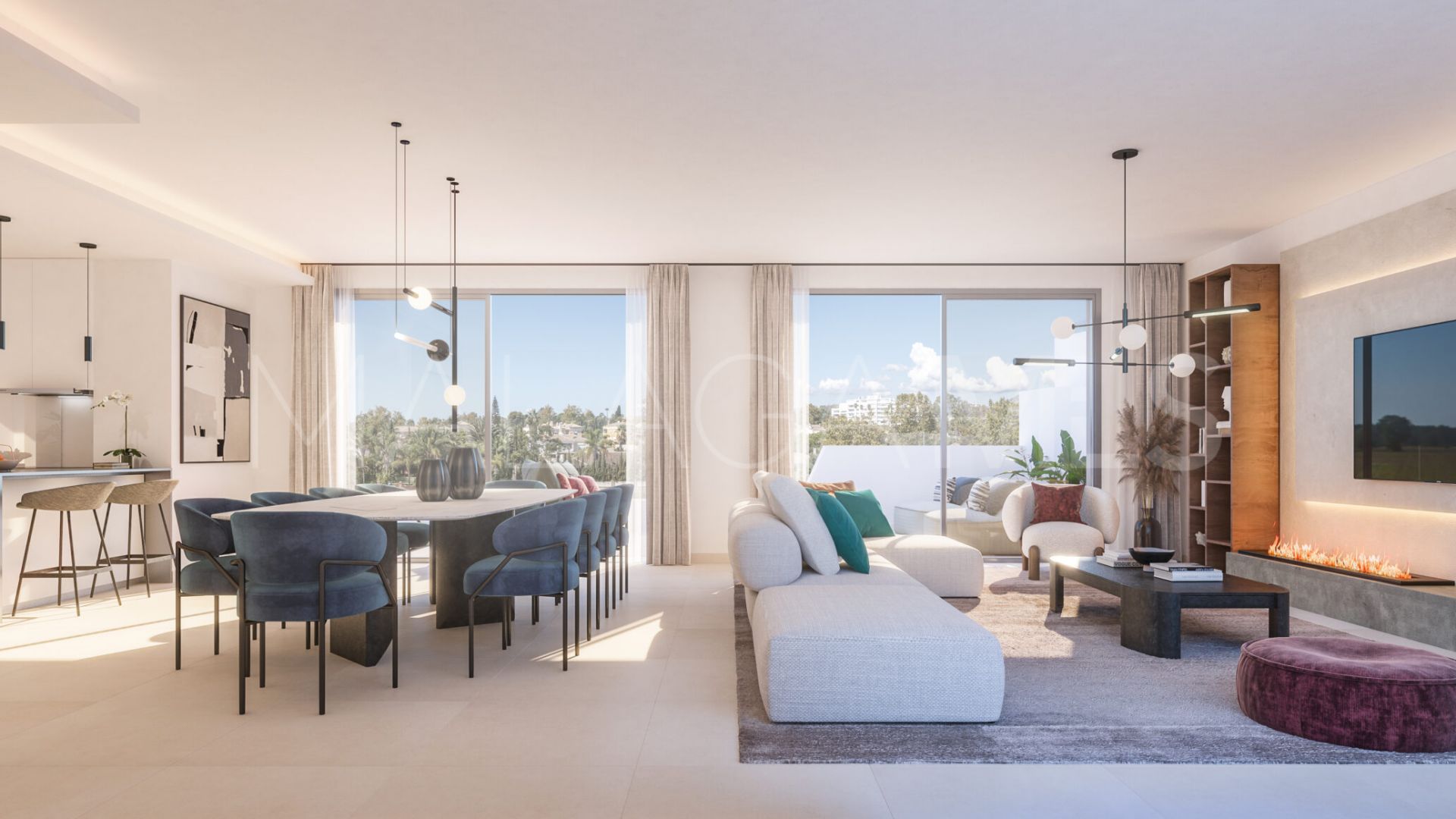 Zweistöckiges penthouse for sale in Guadalmina Alta