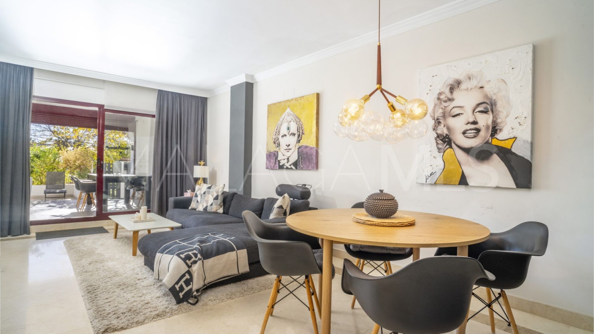 Ground floor apartment for sale in San Pedro Playa with 2 bedrooms