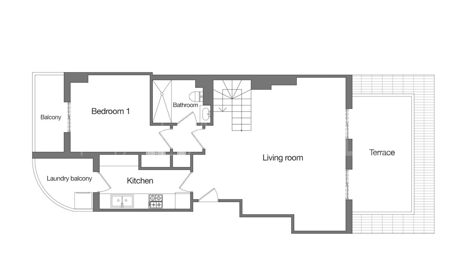 Atico duplex for sale in Señorio de Aloha