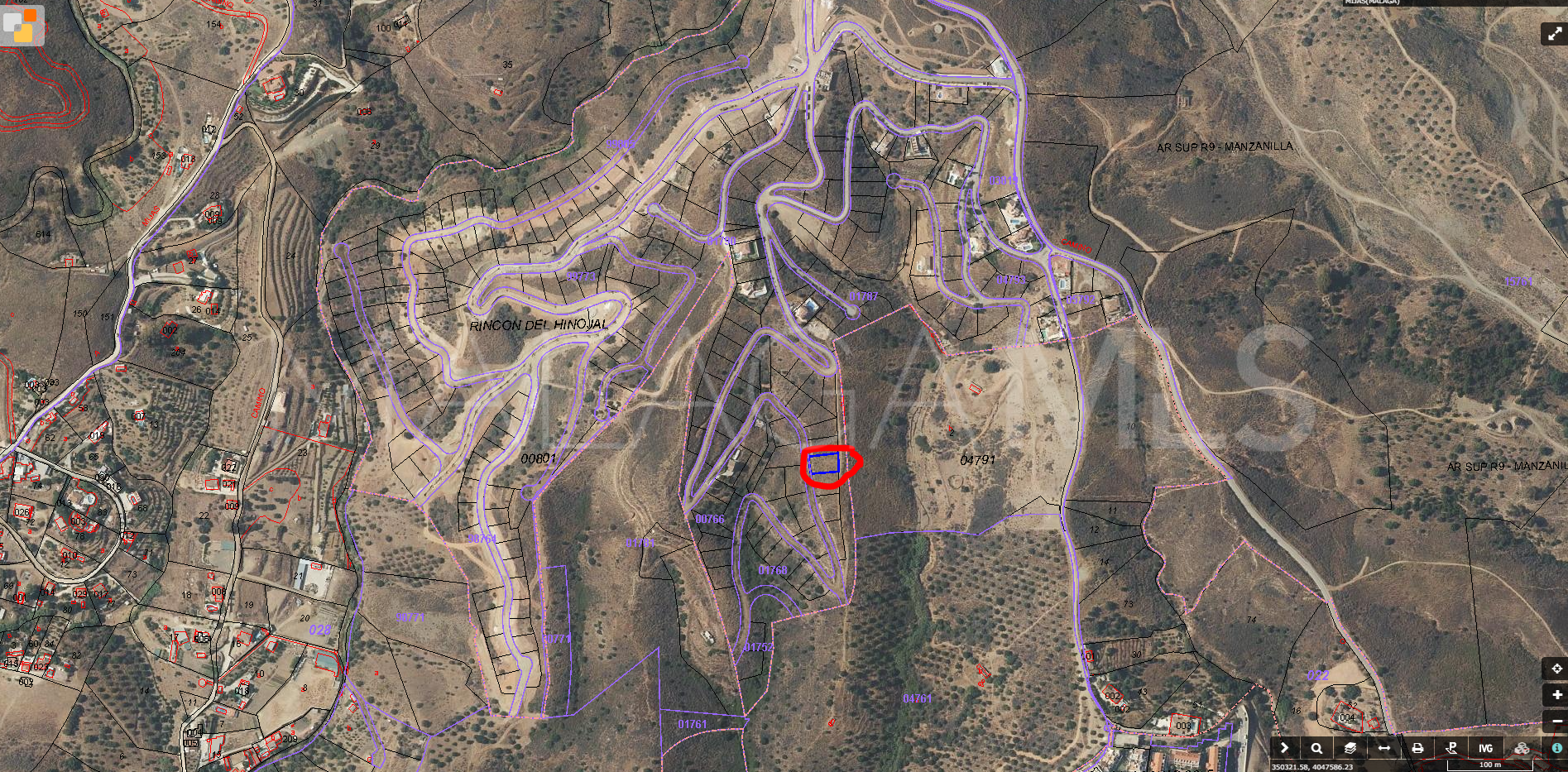 Terrain for sale in Loma del Flamenco
