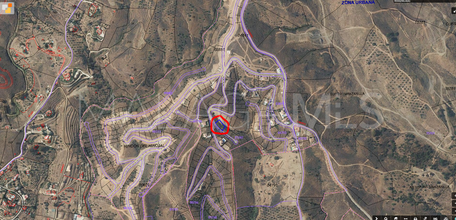 Terrain for sale in Loma del Flamenco
