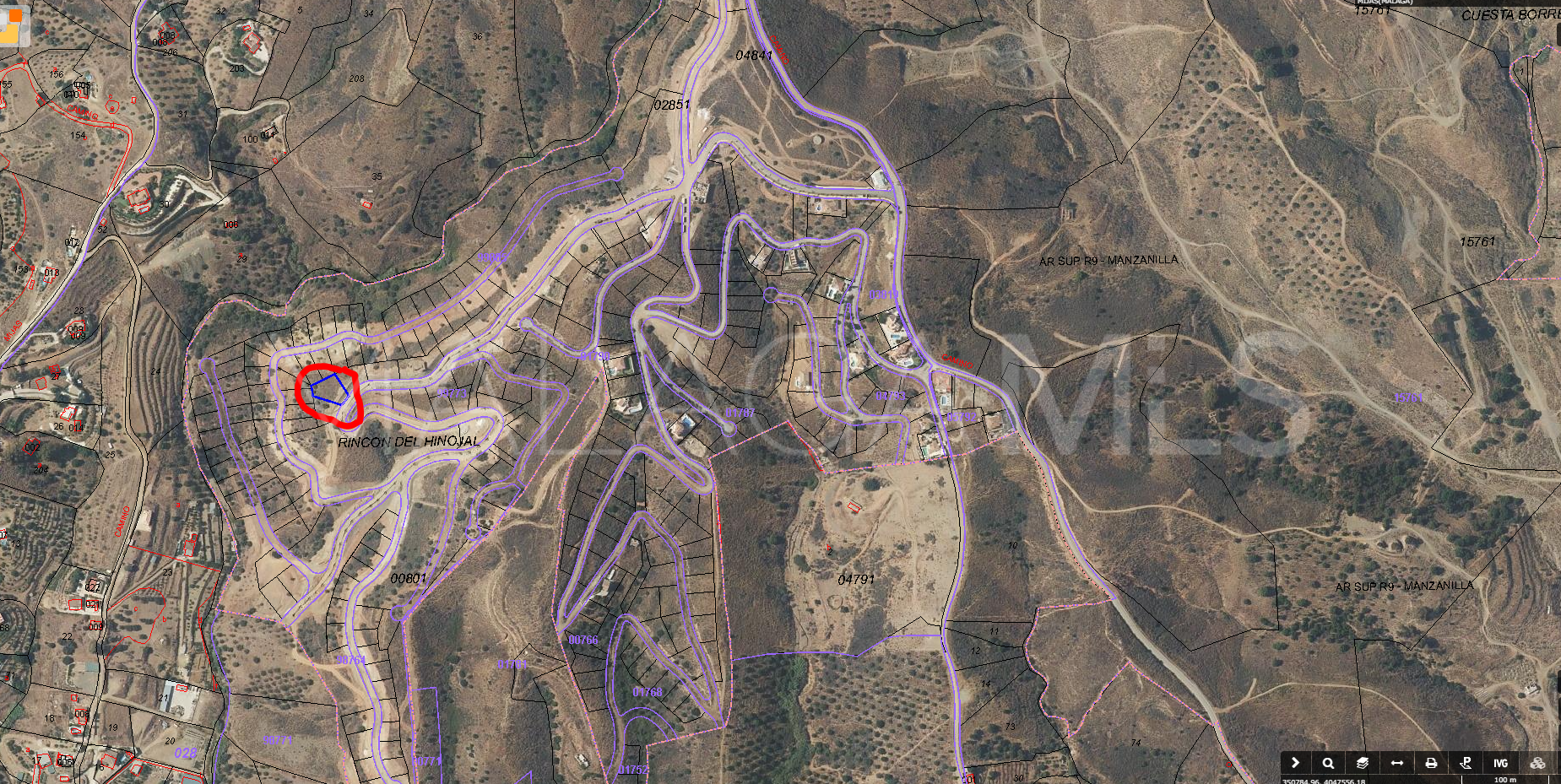 Terrain for sale in Loma del Flamenco