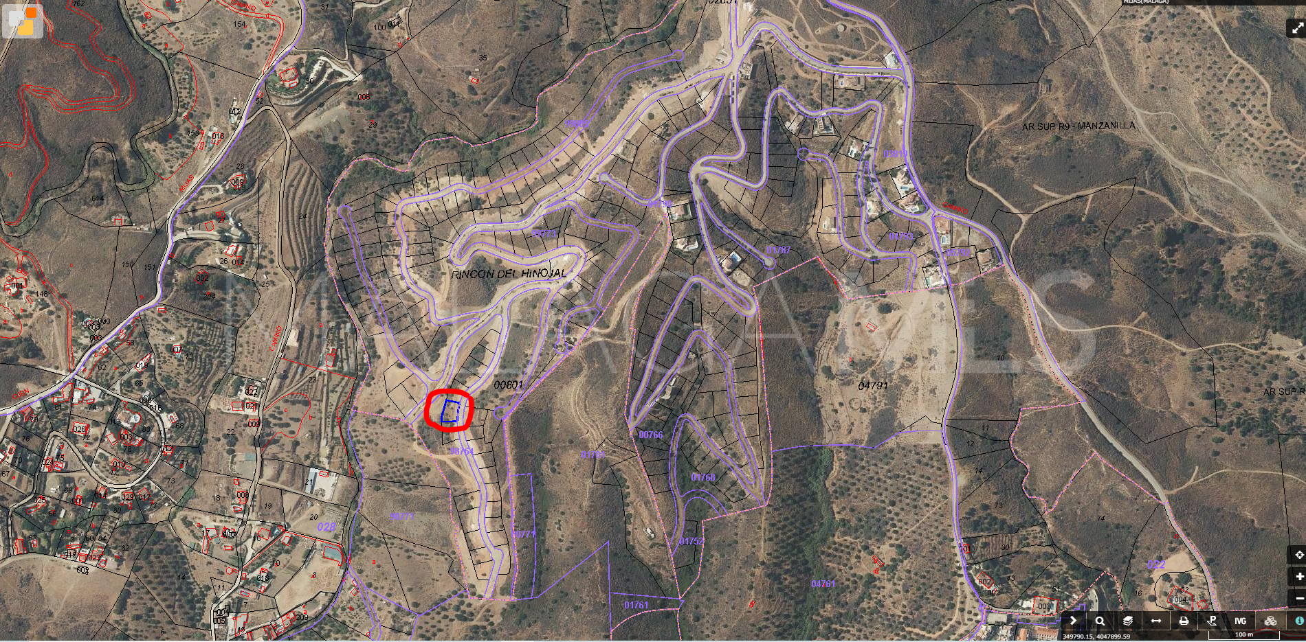 Terrain for sale in Loma del Flamenco