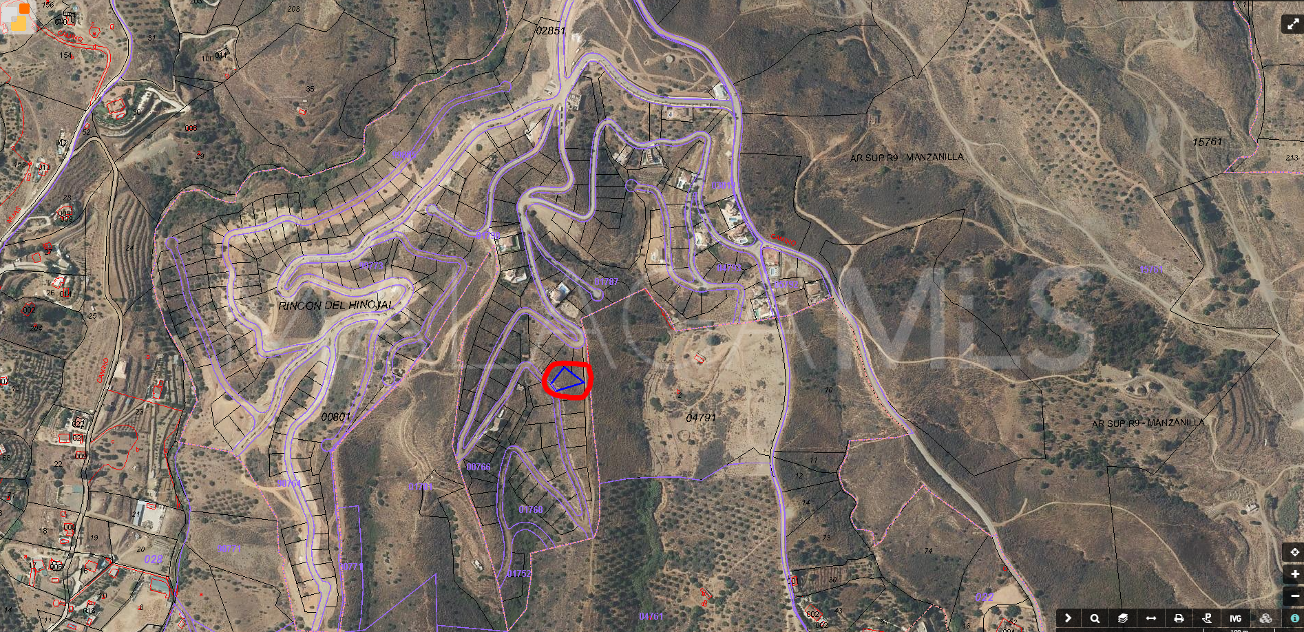 Terrain for sale in Loma del Flamenco