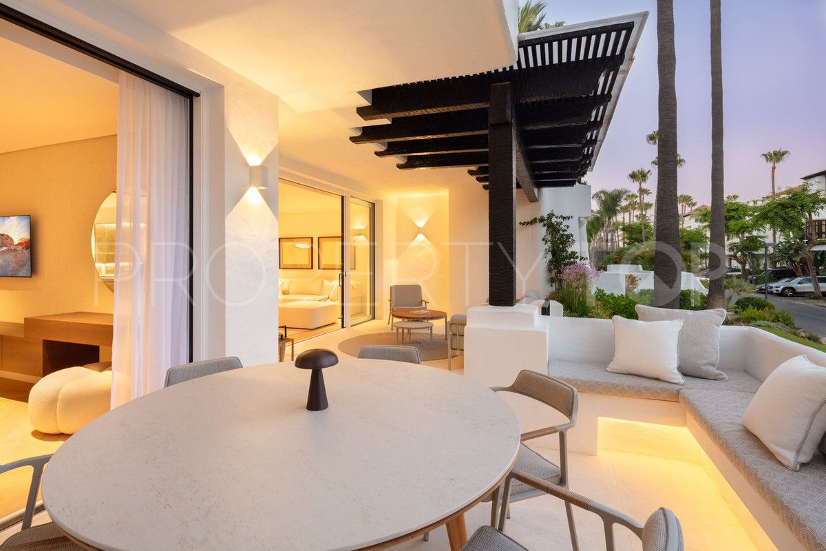 Marbella Golden Mile, apartamento planta baja en venta