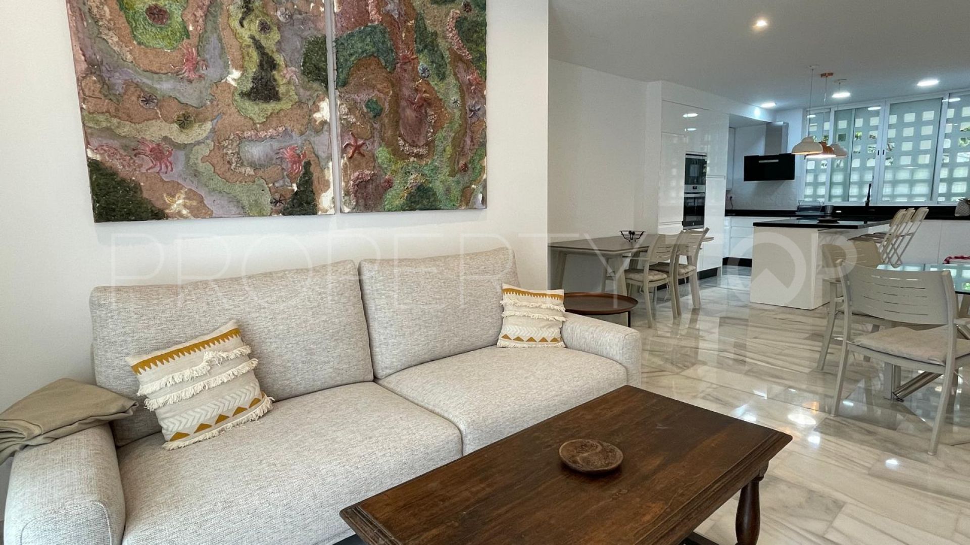 Guadalmina Baja, apartamento planta baja de 3 dormitorios a la venta