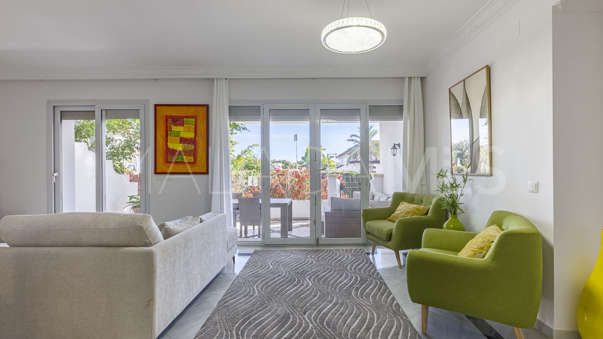 For sale Monte Paraiso 3 bedrooms ground floor apartment