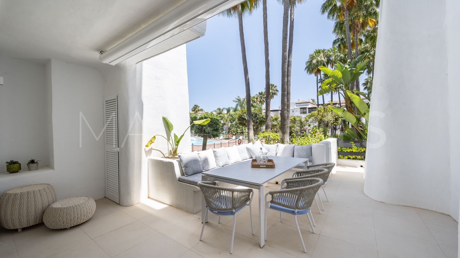 Marina Puente Romano ground floor apartment for sale
