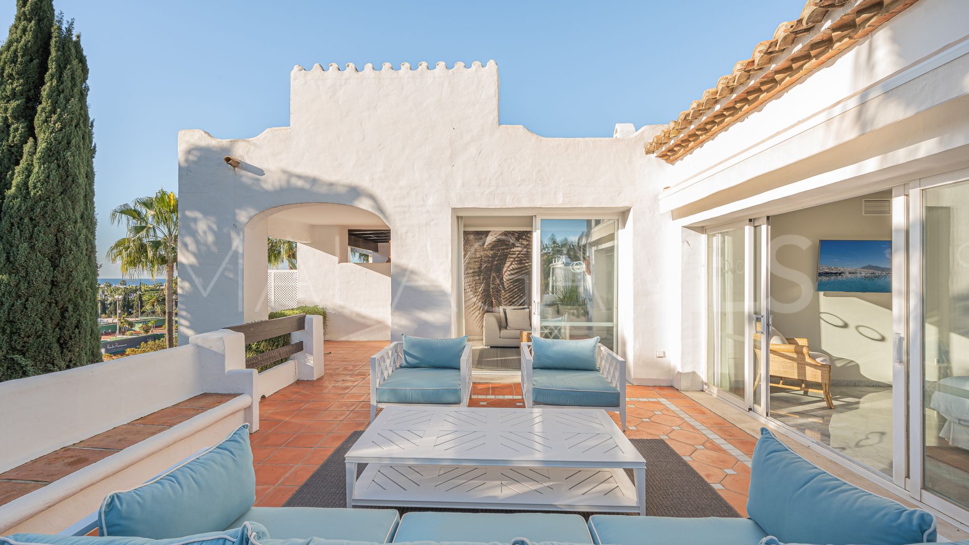 Buy duplex penthouse in Marina Puente Romano