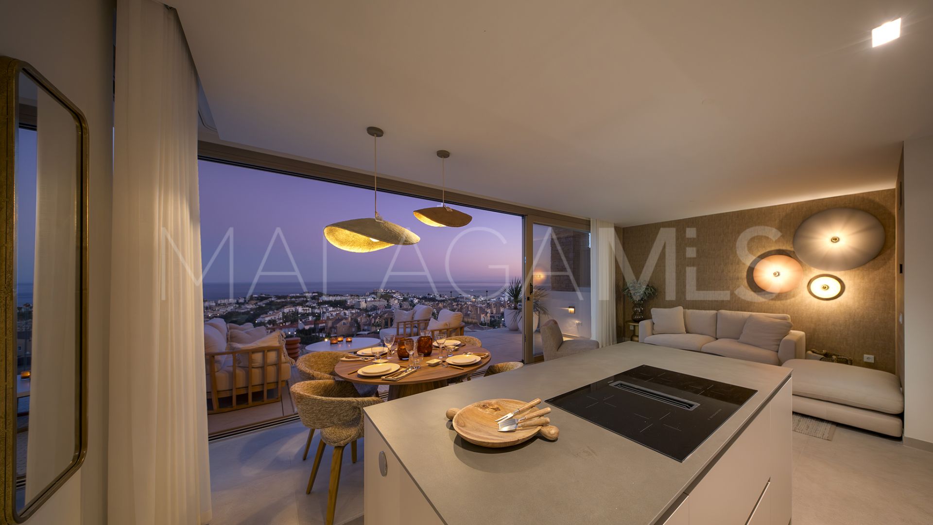 Duplex penthouse for sale in Mijas Costa with 2 bedrooms