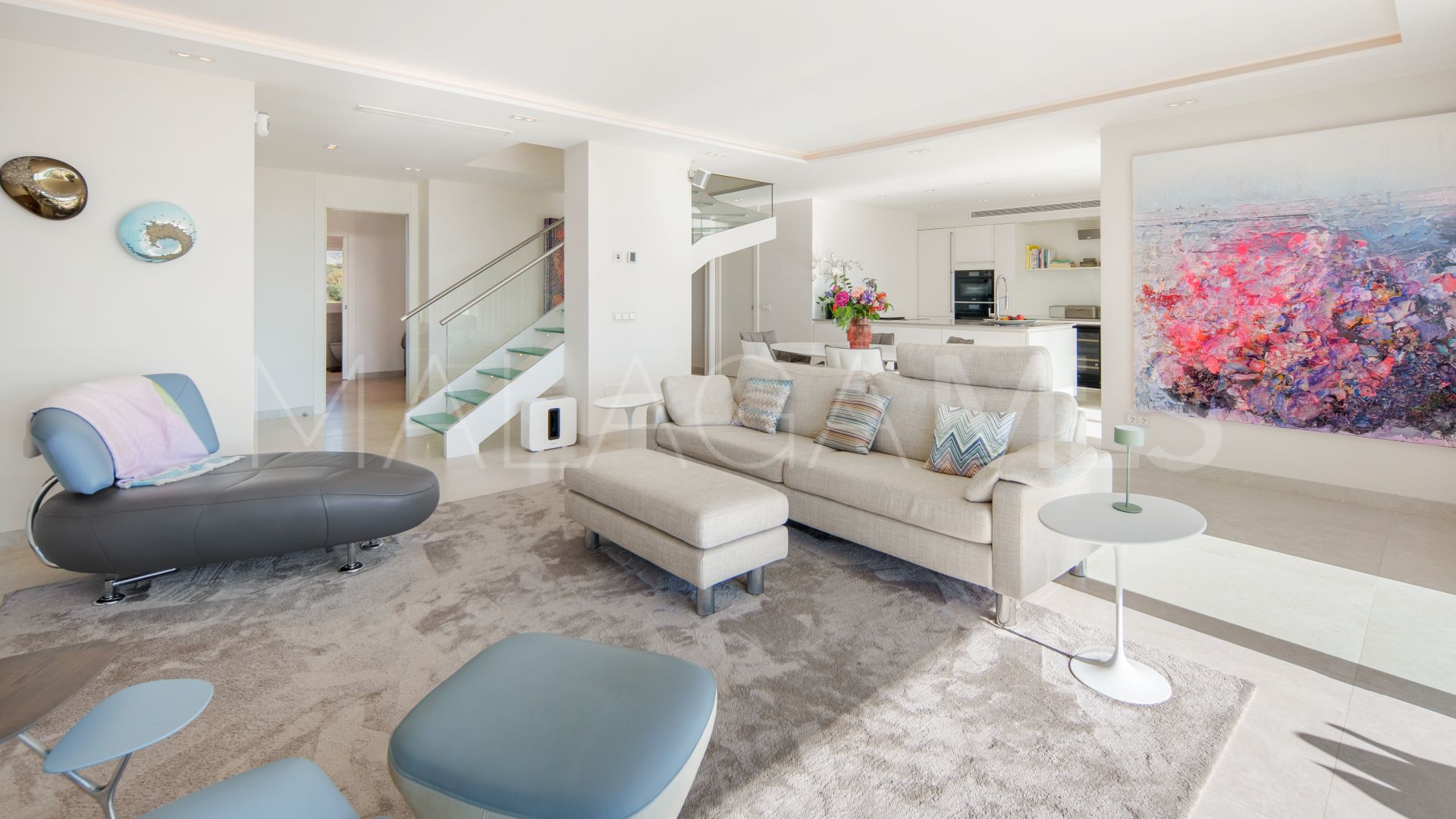 Tvåvånings takvåning for sale in Marbella Golden Mile