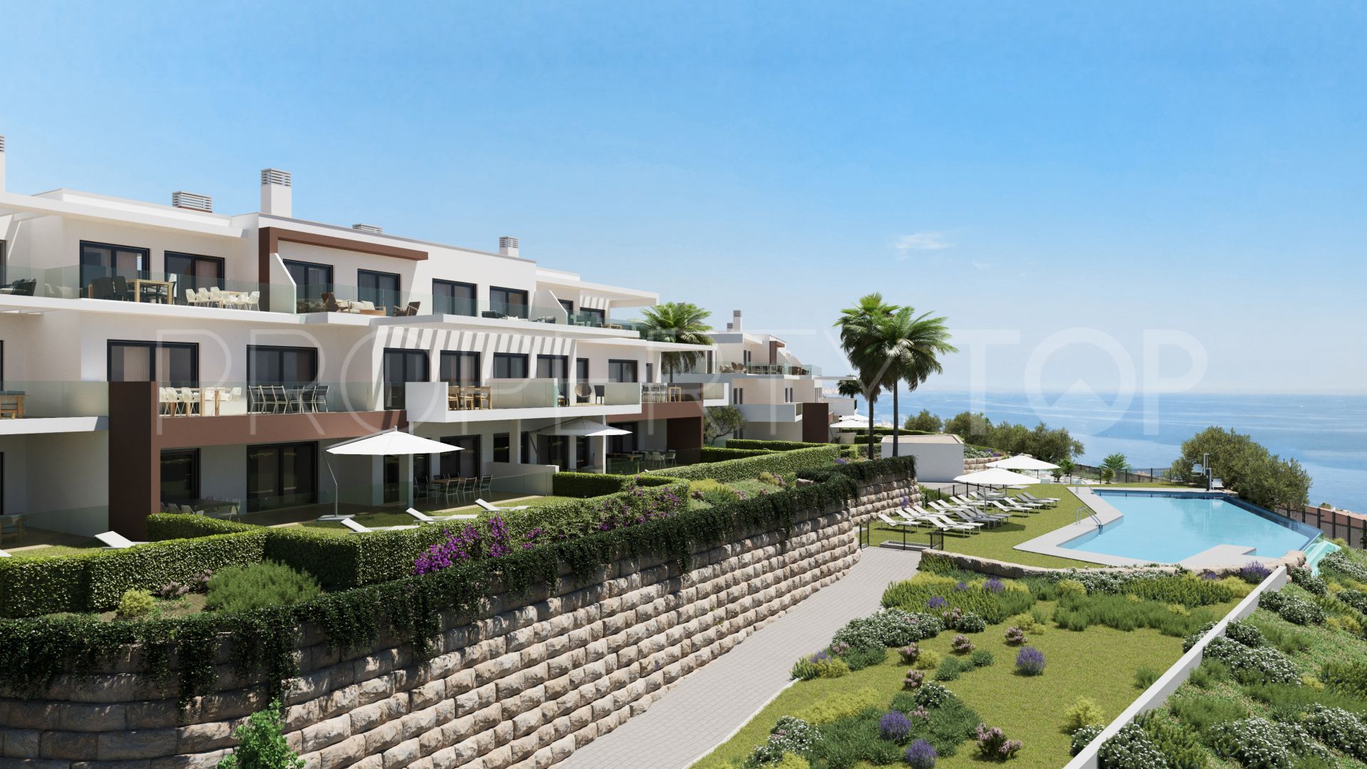 For sale Casares Playa 2 bedrooms penthouse