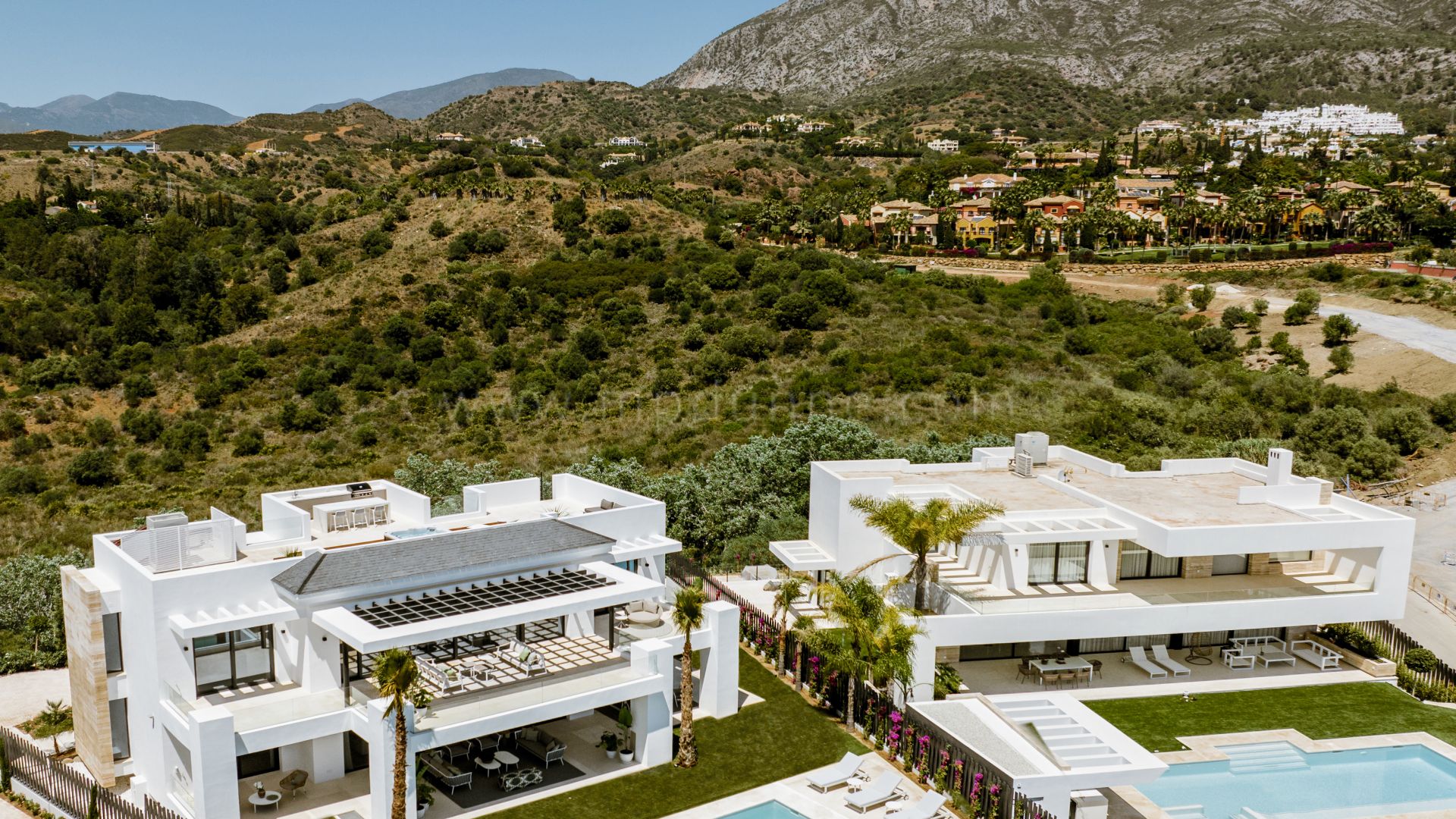 Villas contemporaines sur le Golden Mile de Marbella