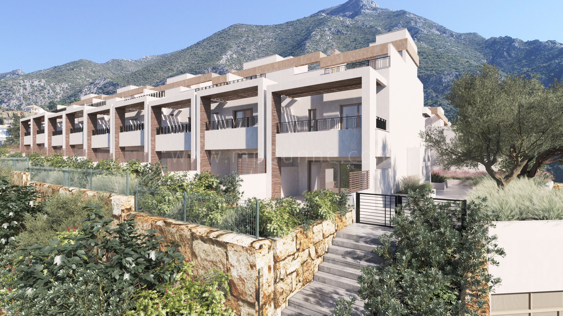Development of Modern Townhouses with panoramic views, Istán