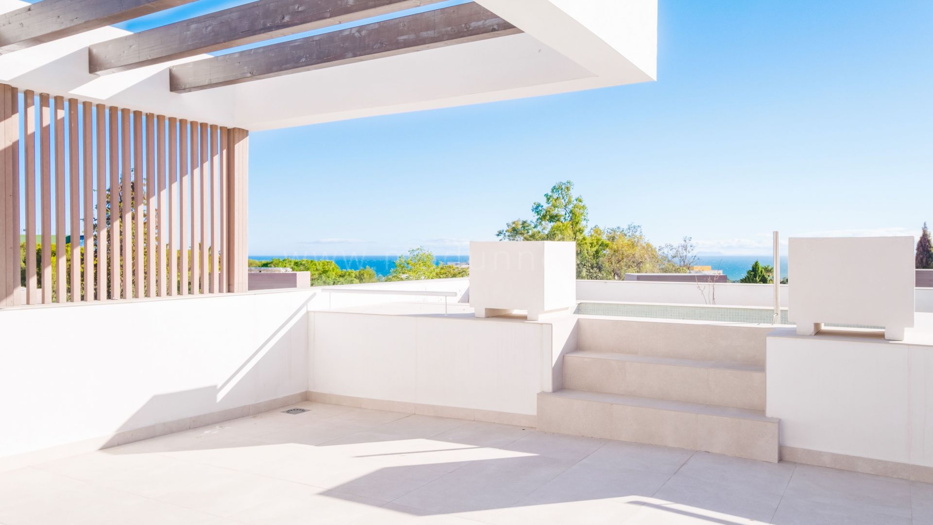 Modern Marbella Villa, Sea and Mountain Views, Marbella Center