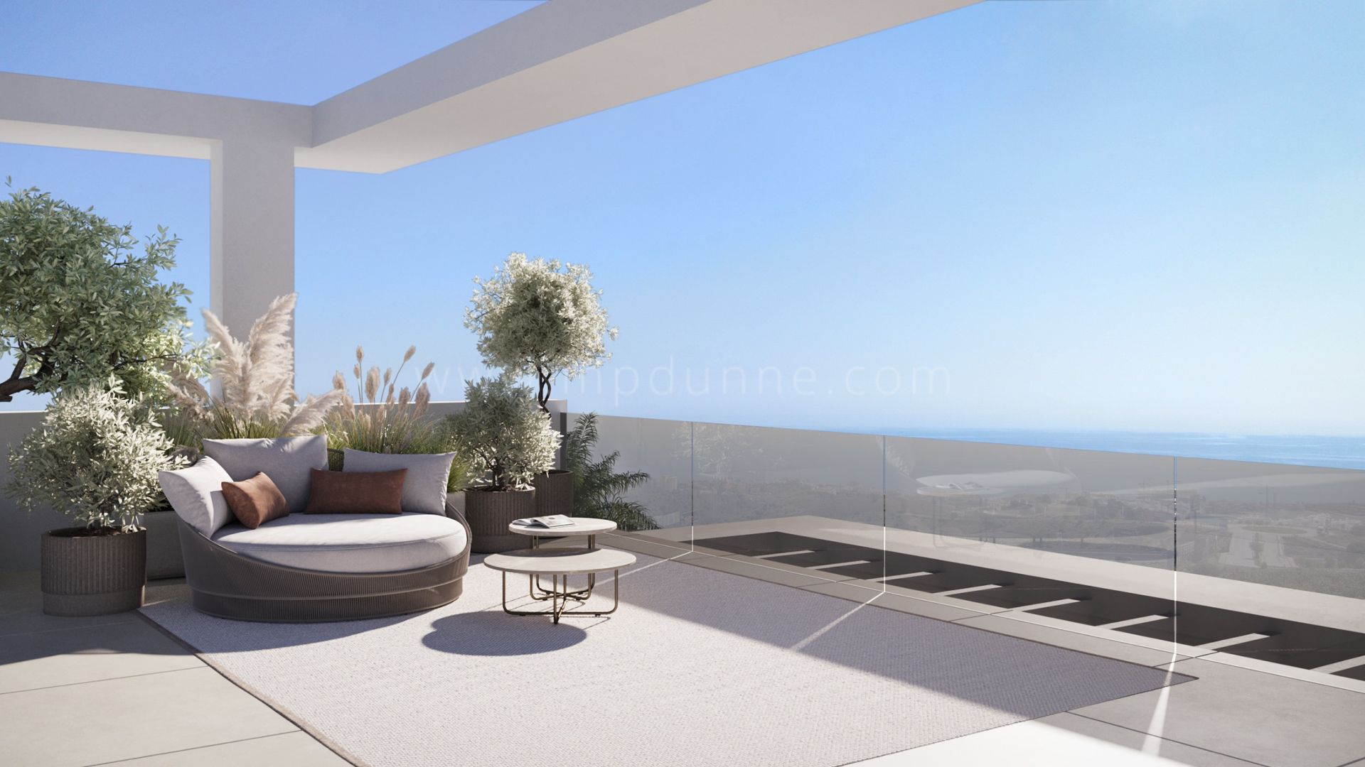 Off-Plan Sea View Penthouse in New Golden Mile, Estepona