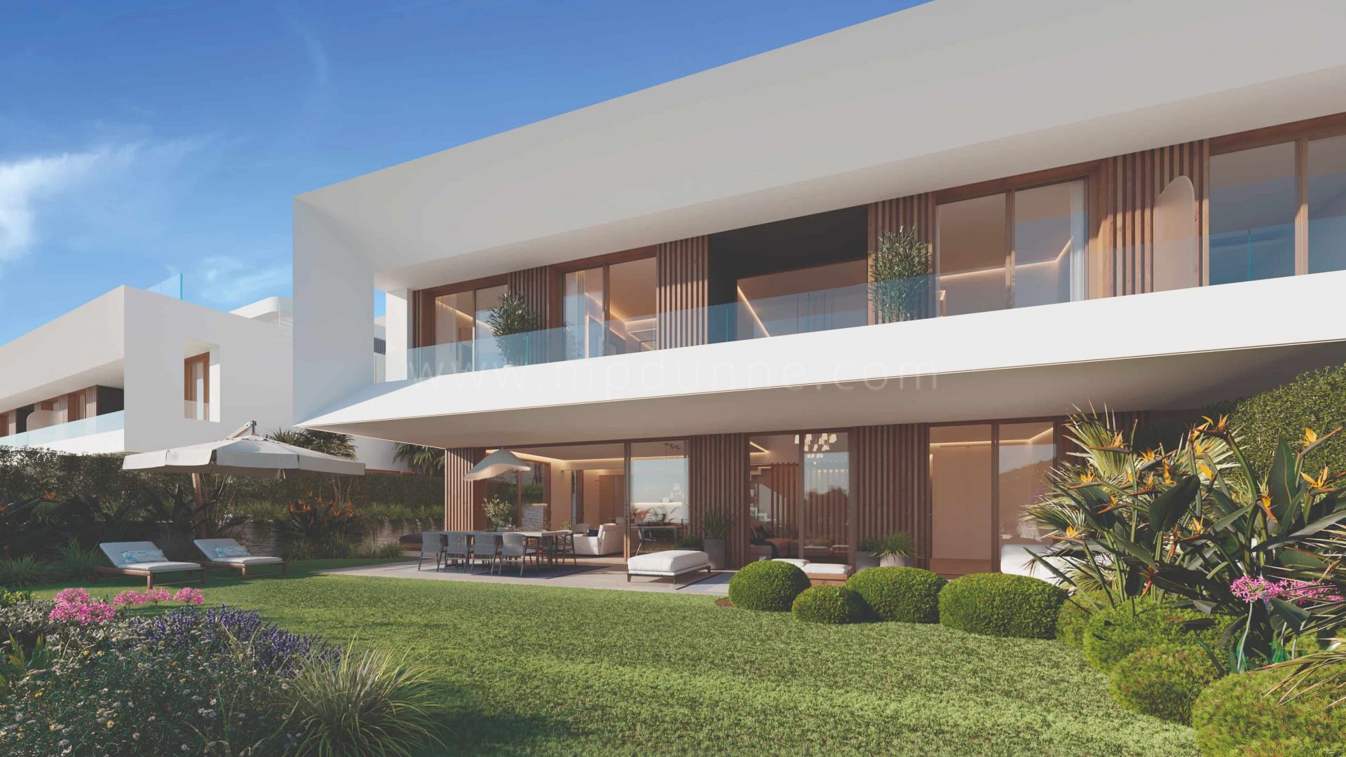 Semi Detached VIllas Under Construction El Campanario, Estepona