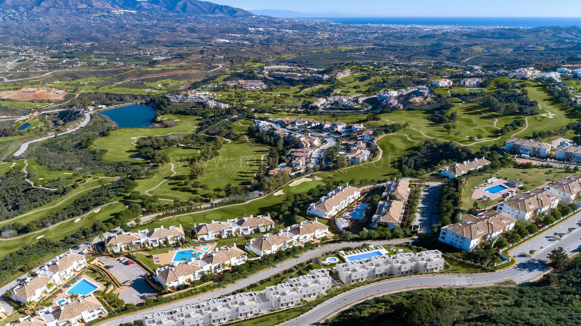 Belaria, Townhouses under construction in La Cala Golf Resort